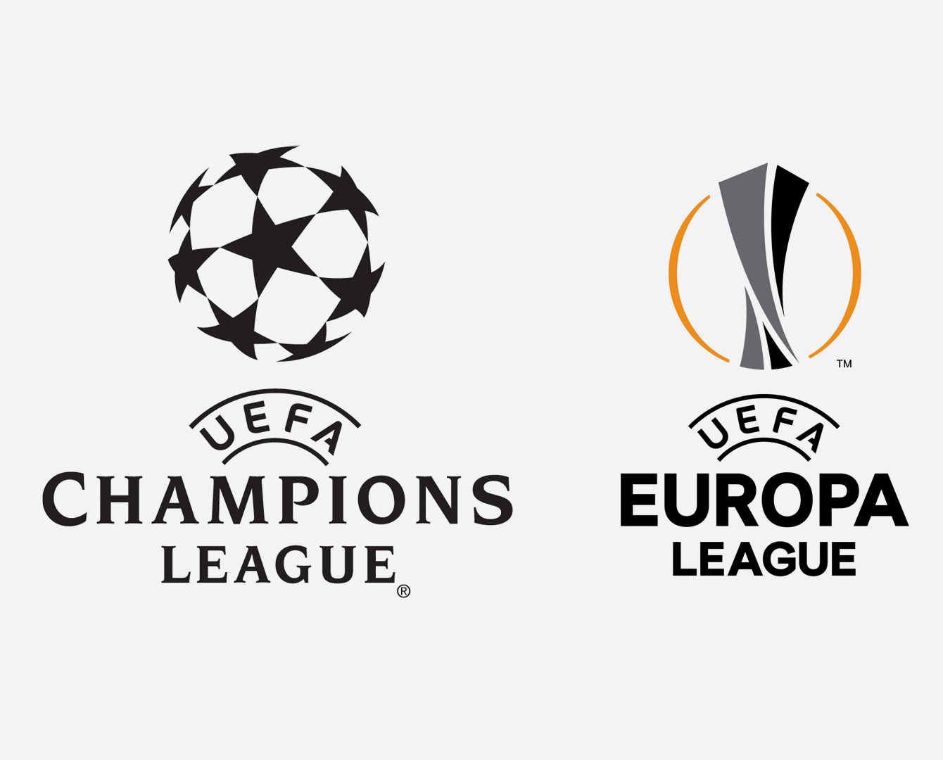 Resultado de imagen para champions league y europa league